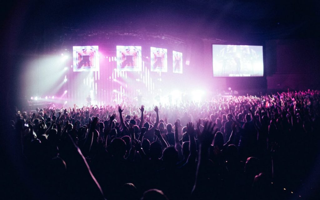 Projectors in Live Concerts